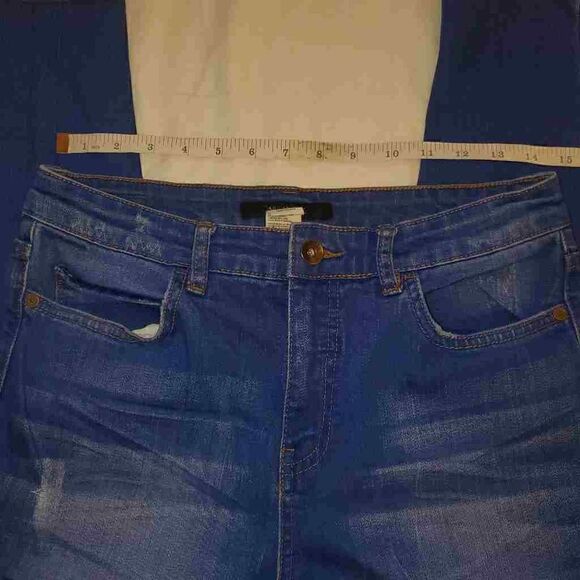 Billabong Blue Skinny Distressed Jean - Picture 8 of 13